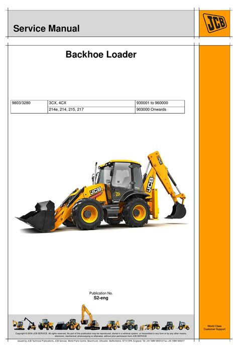 This section of our website contains a list of prices for JCB parts. . Jcb 3cx pdf
